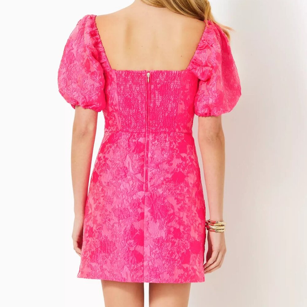 Lilly Pulitzer Short Sleeve Romper- NWT Size 16 - Picture 3 of 7